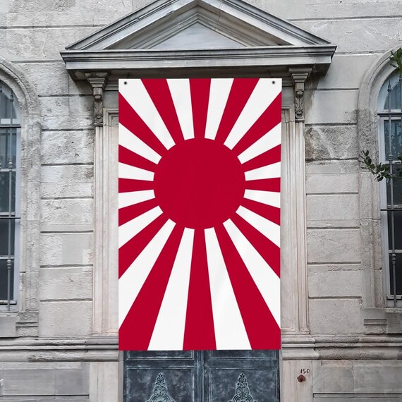 Rising Sun Flag: Japanese Tapestry Banner Home Decor (90x150 Cm