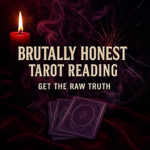 Brutally Honest Tarot Reading | Raw Shadow Work | No sugarcoating | Get the Truth You Need