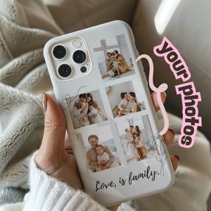 Personalized Custom Picture Collage phone case, Custom phone case with Photo, Photo collage iPhone 16 15 14 13 12 Pro Max Samsung s25 s24