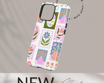 Bloemen telefoonhoesje, bloemen telefoonhoesje, bloemen hoesjes, bloemen iPhone-hoesjes, hoes geschikt voor iPhone 17 Air Pro Max