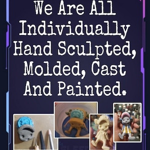 Mental Health Gift Robot Figurine – Your Anxiety Is A Lying Hoe Reminder Desk Buddy – Desk Decor – Handmade image 5