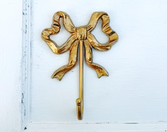 Metal Bow Hook: Nursery, Girls Room Decor