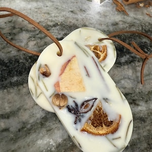 NEU!!!! Weihnachten Soja Wachs Freshies 2er-Pack, Urlaubsdüfte - perfekt für Haus, Auto oder Baumdekoration!