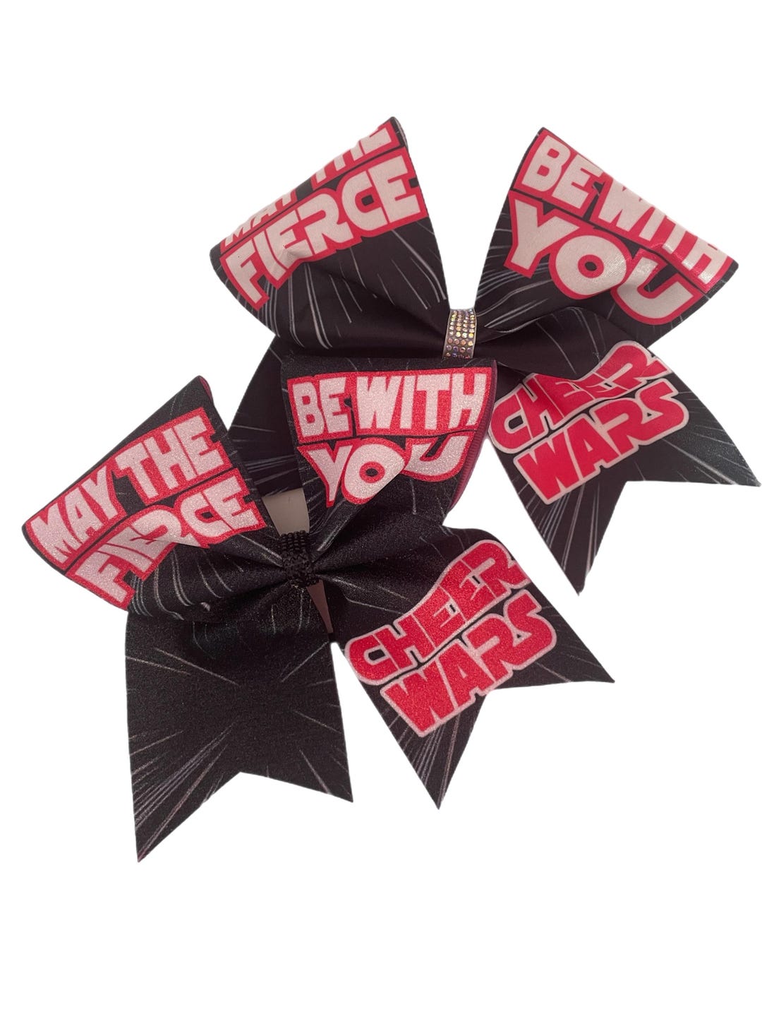 Fierce Cheer Wars Satin Bow - Etsy