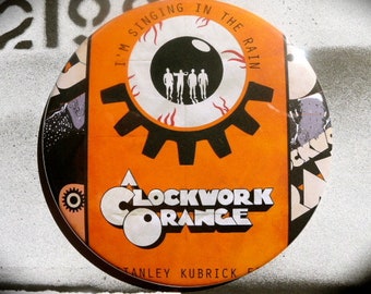 Magnet 88 mms Orange Mécanique / A clockwork Orange 1971