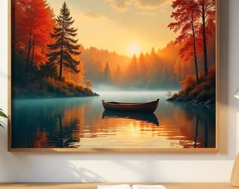 Calm lake