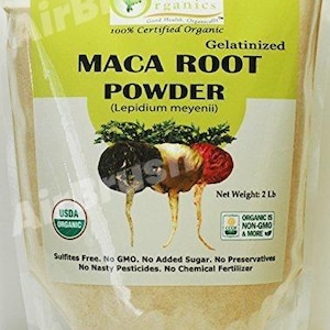 Maca Powder (Mixed), 2 Lb Bag, Gelatanized, Pre-Washed, Premium Quality, Non-GMO, Freshly Packed