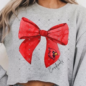 Cardinals Mascot PNG/JPEG: Trendy Spirit Wear (Digital Download)