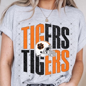 Tigers PNG | Mascot PNG | School Mascot PNG | Preppy Mascot png | Trendy Mascot png | Tigers Team Spirit | Tigers | Retro tigers