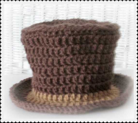 Baby Top Hat in Crochet Mad Hatter 