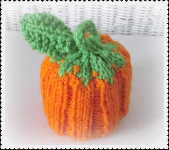Preemie Baby Pumpkin Hat Halloween 
