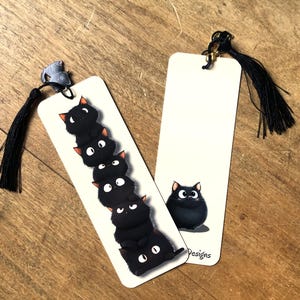 Segnalibro gatto, gatto, segnalibro, segnalibro, regalo, regalo di compleanno, souvenir, nappa, segnalibro gatto, regalo, regalo gatto