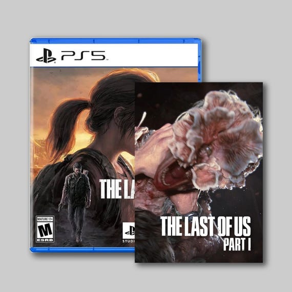 The Last of Us Part I Manual - Playstation 5 (unofficial) - Etsy