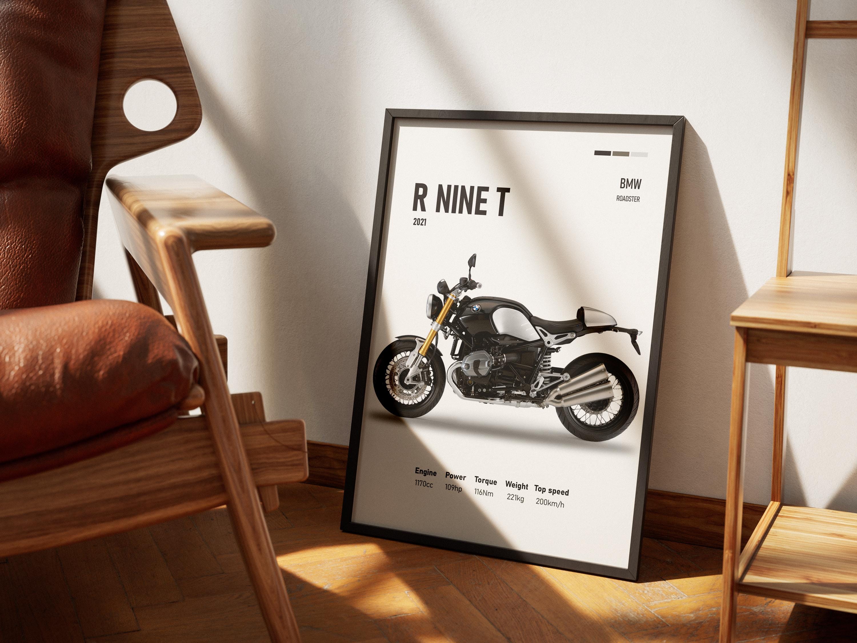 BMW R Nine T 2021 Poster | Classic Roadster Art | Perfect for ...