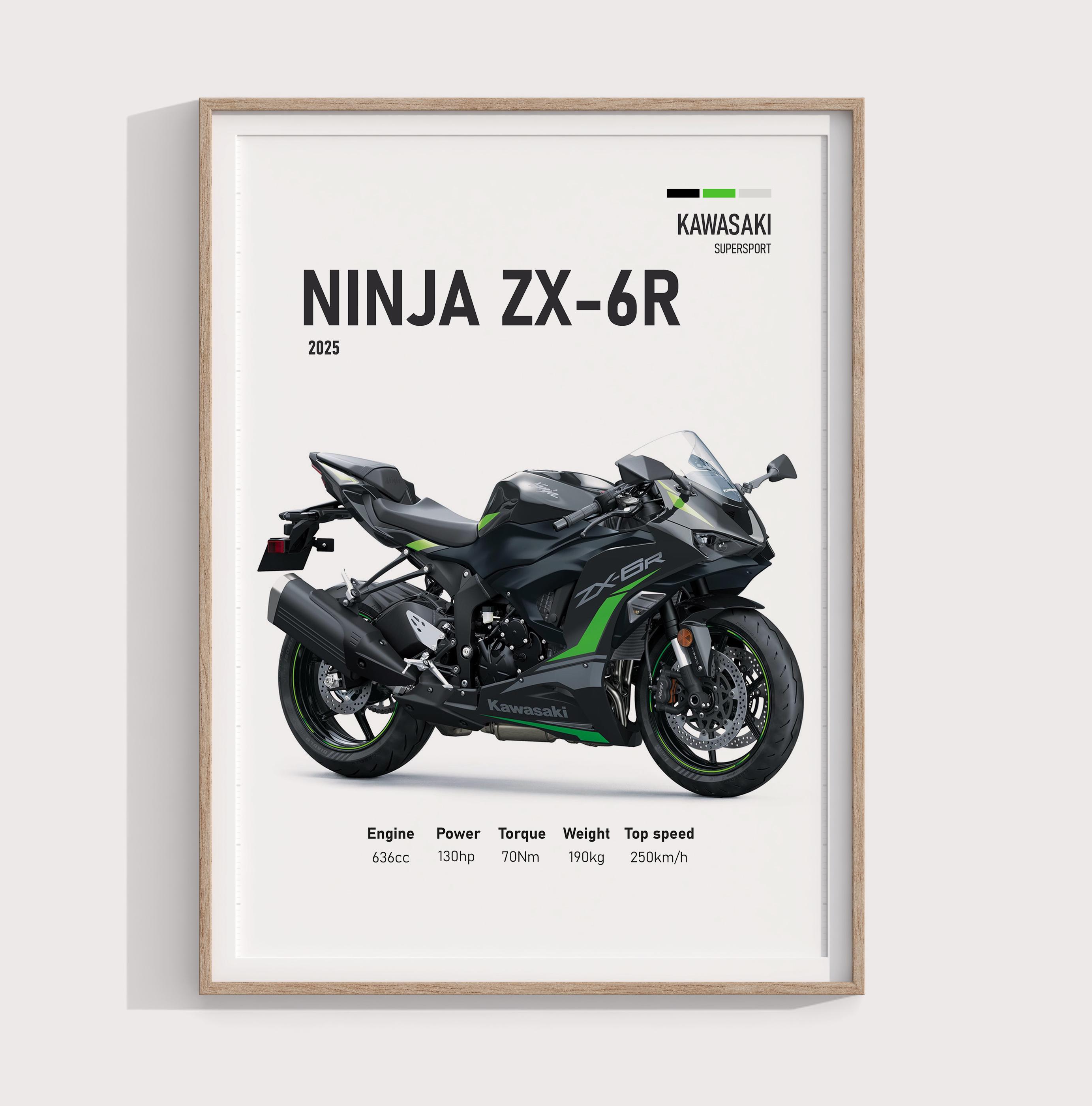 Kawasaki Ninja Zx6r - Etsy Kawasaki Ninja Zx6r - Etsy