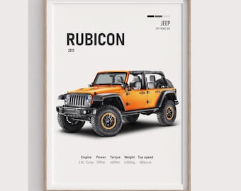 ジープ ラングラー ルビコン レッド 1:18 ダイキャスト 新品箱入り