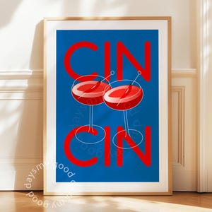 Cin cin 印刷可能、カクテル デコレーション、カクテル アート、カクテル プリント、ベストセラー、バーカート デコレーション、バーカート プリント、バーカート デコレーション