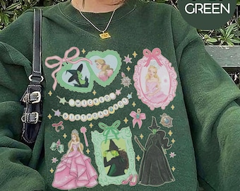 Koszulka urodzinowa inspirowana filmem „Wicked”, koszulka z estetyką zmienioną na dobrą, koszulka „Czarnoksiężnik z Krainy Oz”, koszulki z imieniem na prezent urodzinowy „Wicked”