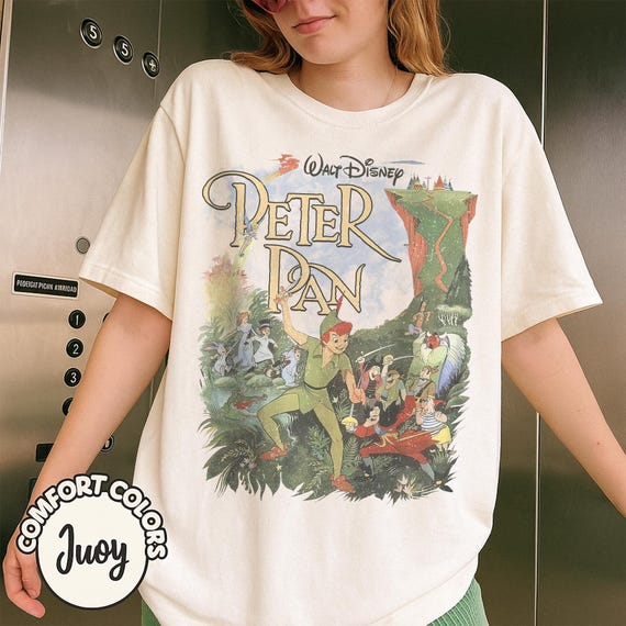 Vintage Walt Disney Peter Pan Shirt, Vintage Disney Shirt, Disneyland Family Trip 2025 Shirts, Disneyworld Shirt, Harry Hudson Shop Shirt
