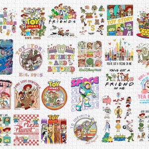 Toy Story Bundle Png, Spielzeug Familien Squad Png, Familienurlaub Png, Vacay Mode Png, Du hast einen Freund In mir Png, Familienausflug 2025 Png