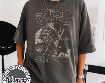 Vintage Starwars Shirt, Limited Anakin Skywalker Shirt, Star Wars Fan Shirt, Star Wars Jedi Shirt, Galaxy's Edge Tee, Family Trip Shirts