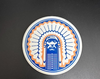 Chief Illiniwek Coaster – Illini Fan Gift