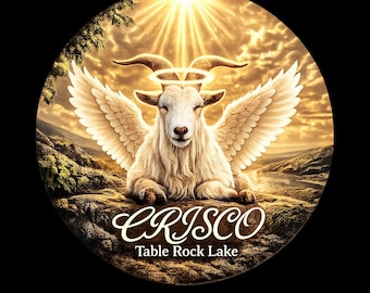 Crisco Memorial Ornament | Table Rock Lake Goat