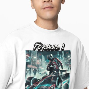Formula 1 Racing Tee, Unisex Heavy Cotton Shirt, Motorsports Apparel, Car Lover Gift, Racing Fan Gear, Graphic Tee, Sporty T-Shirt
