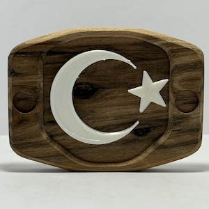 Leather Belt with Personalized Buckle