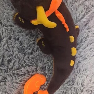 Game Genshin Impact Cosplay Zhong Li Morax Dragon Plush 70 cm image 5