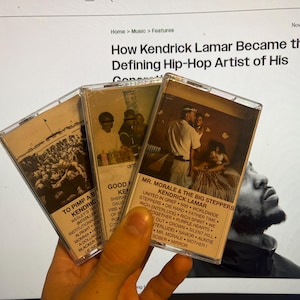 Kendrick Lamar cassettes