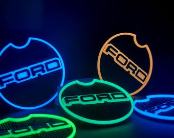 Custom Fit Coasters  – Engineered to fit Ford Cars, Trucks and SUVs - 2018–2026 Models – Cup Holder Inserts – 2 Pack or Full Set (4 Pack)
