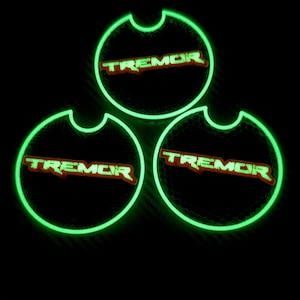 Sous-bocks Ford Tremor pour F-150, F-250, F-350 et Expedition (2019-2025) | Inserts pour porte-gobelets lumineux ou non | Accessoires pour camions Ford