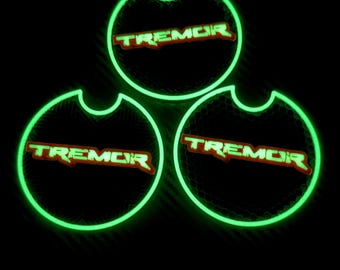 Ford Tremor Cup Holder Coasters: F-150, F-250, F-350 & Expedition - Glow/Non-Glow