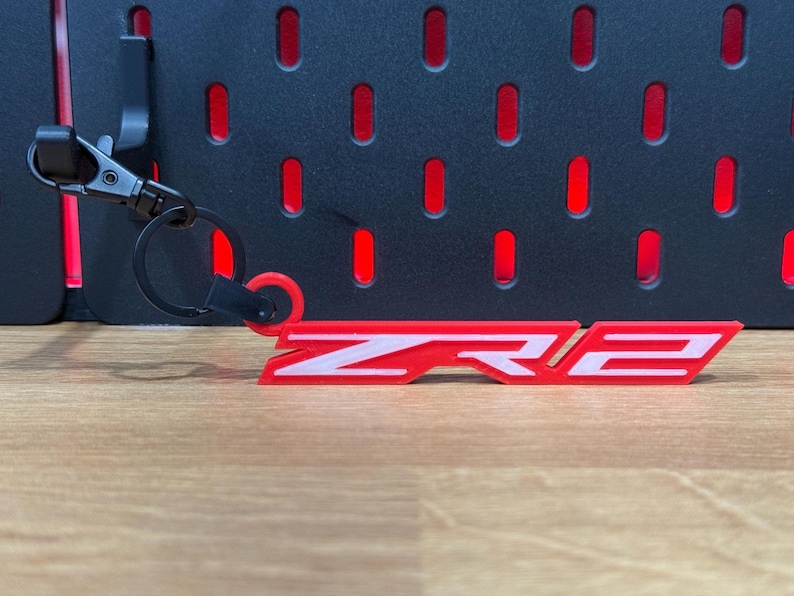 Chevrolet ZR2 Logo Keychain (set of 2) - Glow in the Dark Car ...
