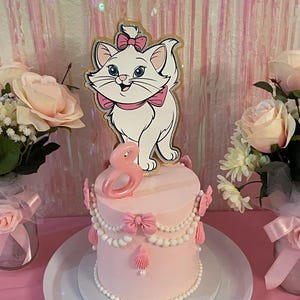 Marie the Aristocats Cake topper