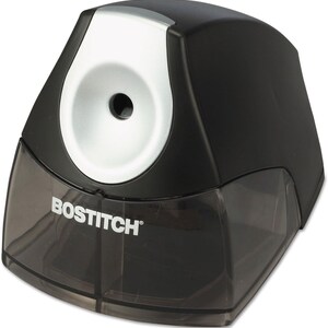 Compact Desktop Electric Pencil Sharpener, Black, Sold as 1 Each
