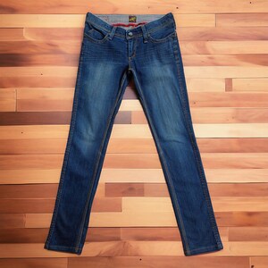 Brappers Japans merk Japanse merk rechte snit vintage denim dames lage taille rechte regular jeans met lage taille