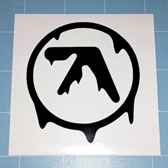 Aphex Twin Vinyl Decal, Choose Your Color & Size, Weather