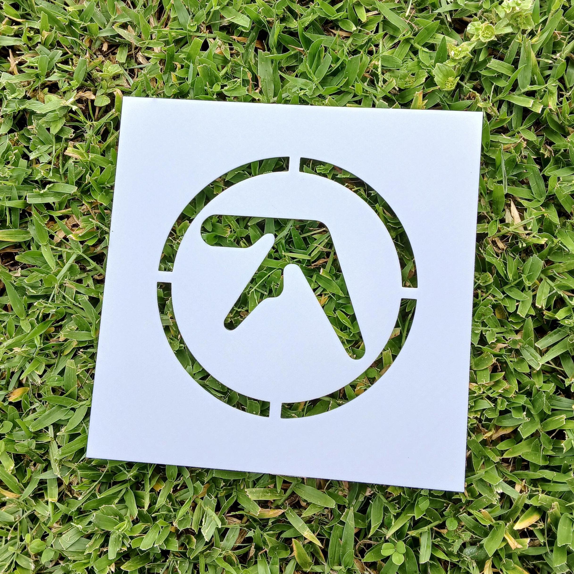 Aphex Twin Graffiti Stencil, Reusable Durable 3D Printed Spray