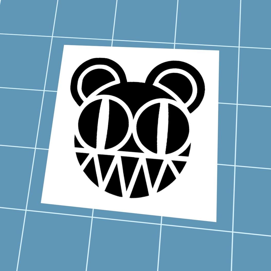 Radiohead Tシャツ クマの顔デザイン Radiohead Tシャツ - メルカリ