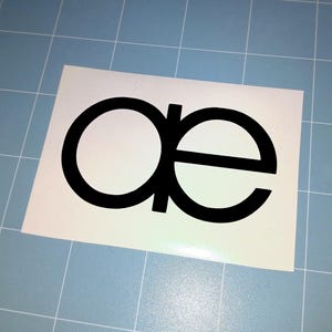 Autechre Vinyl Decal, Choose Your Color & Size, Weather-Resistant Car Sticker, AE Logo, Rob Brown, Sean Booth
