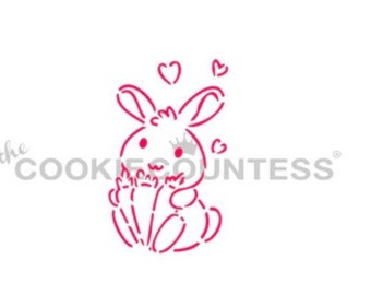 Bunny Love PYO Stencil