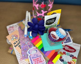 Cita a ciegas con una caja de libros / Romance picante / Regalo de libros / Sorpresa literaria