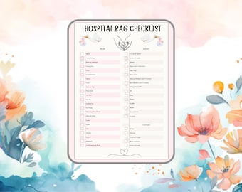 Checklista för sjukhusväskor