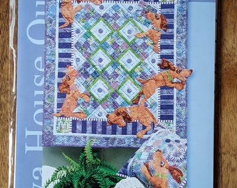 Ruff Around The Edges - Java House Quilts - Karen Brow Designer - Child's Quilt - 42"X50"