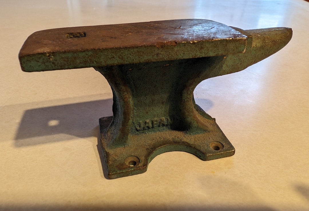 Cast Iron Anvil Antique Mini Anvil Jewelry Making Metal Shaping Tool Etsy