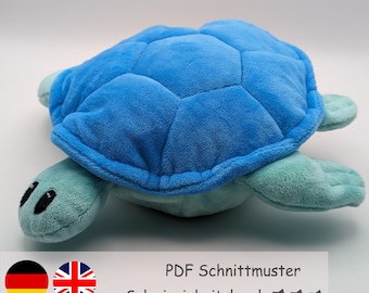 DIY pattern: turtle plush toy level 3 - reversible and cuddly