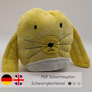 DIY pattern: seal plush toy level 1 - reversible and cuddly