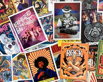 50 autocollants musique rock, autocollants guitare, autocollants B& vintage, autocollants musiciens emblématiques, autocollants imperméables pour fan de musique, ordinateur portable, journaux